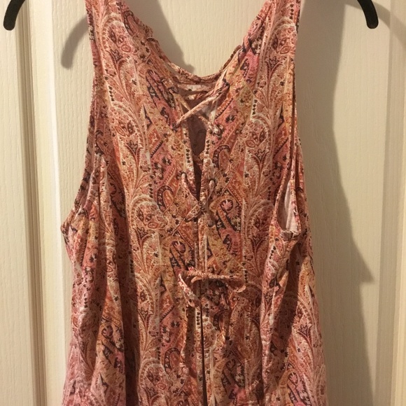 American Eagle back tie top sz med - Picture 2 of 3